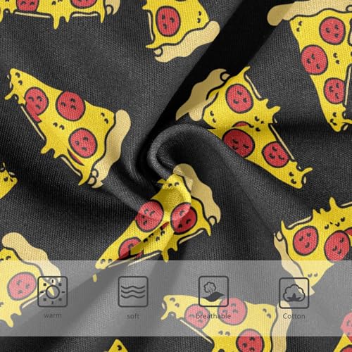 Girls' Underwear Cartoon Pizza Cotton Stretch Comfort Toddler Panties3