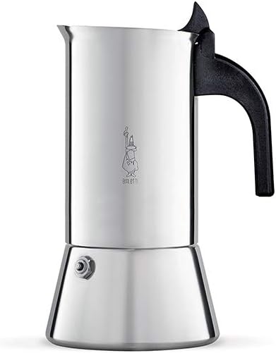 Bialetti Venus zaparzacz do espresso (bez indukcji), stal, srebrny, 2 filiżanki