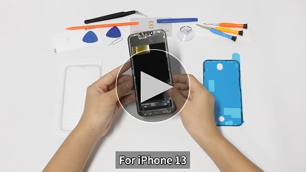 Apple - まい for iPhone 13 Screen Replacement 6.1 inch (A2482,A2631,A2633