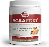Vitafor - BCAA Fort - Tangerina - 210g, Branco