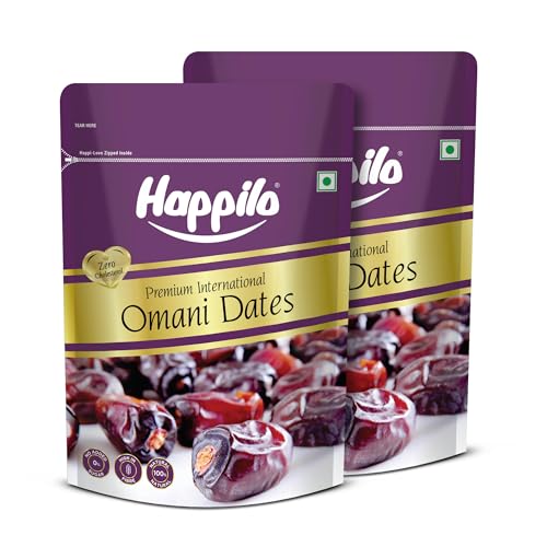 Image of Happilo Premium International Omani Dates 680g each (Pack of 2)