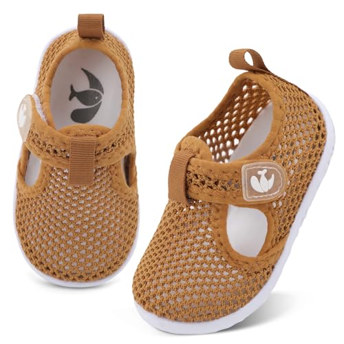 Image of FEETCITY Baby Boys Girls Water Sport Shoes Barefoot Kids Aqua Socks Quick-Dry Beach Swim Pool Shoes