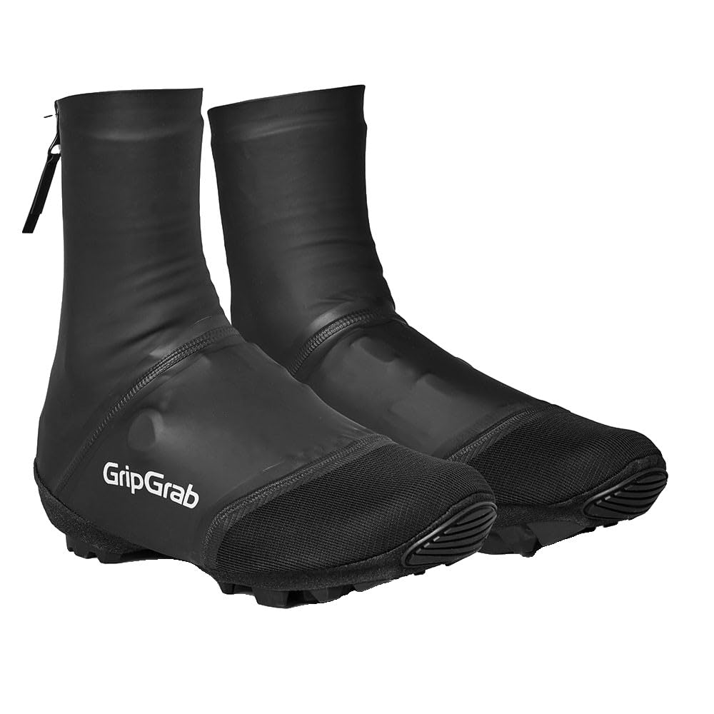 GripGrab PACR Couvre-Chaussures imperméables Gravel Couvre-Chaussures VTT Protection Contre la Pluie Cyclisme