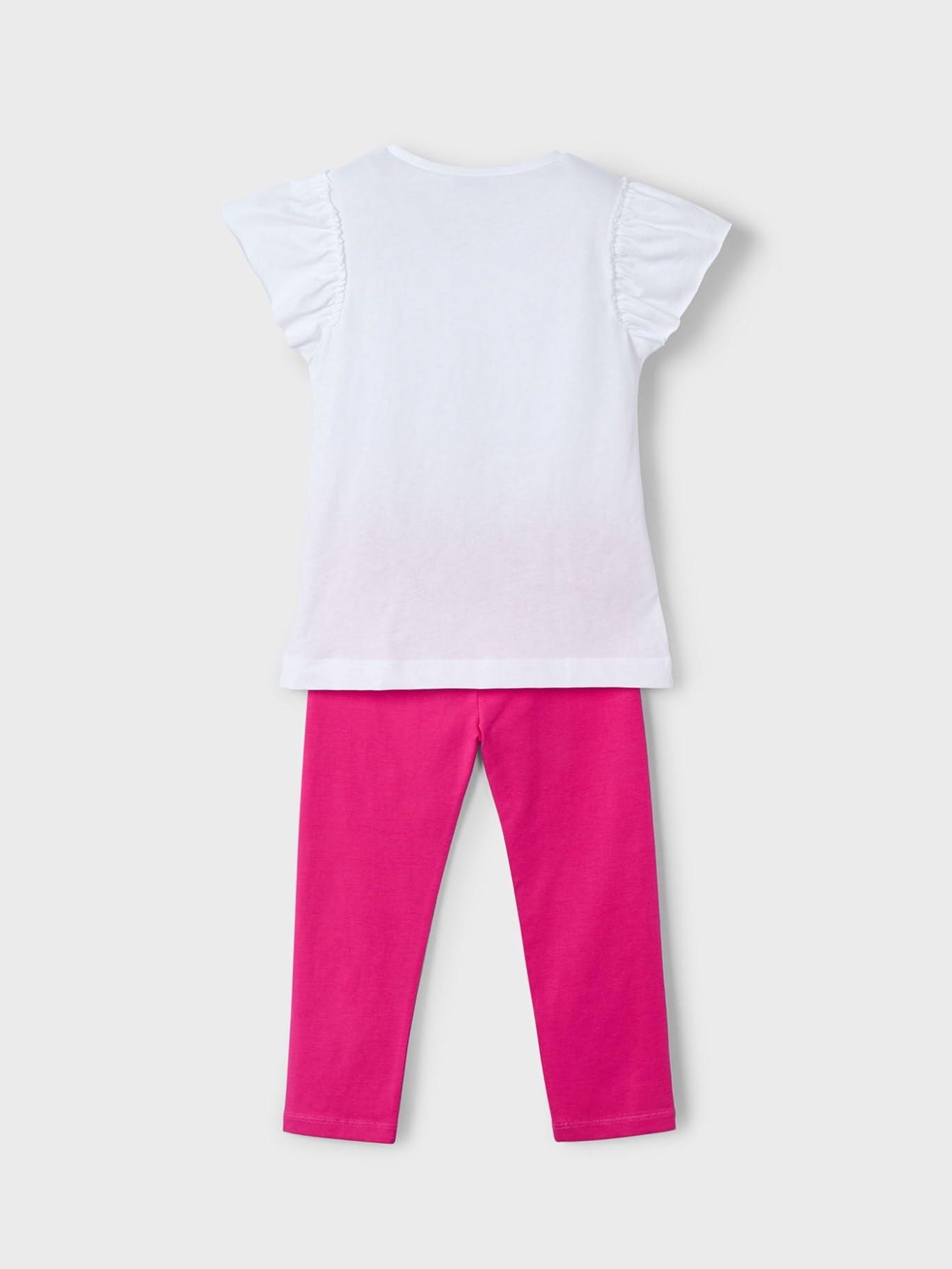 Mayoral Compl. Legging Fiore per Bambine e Ragazze Magenta