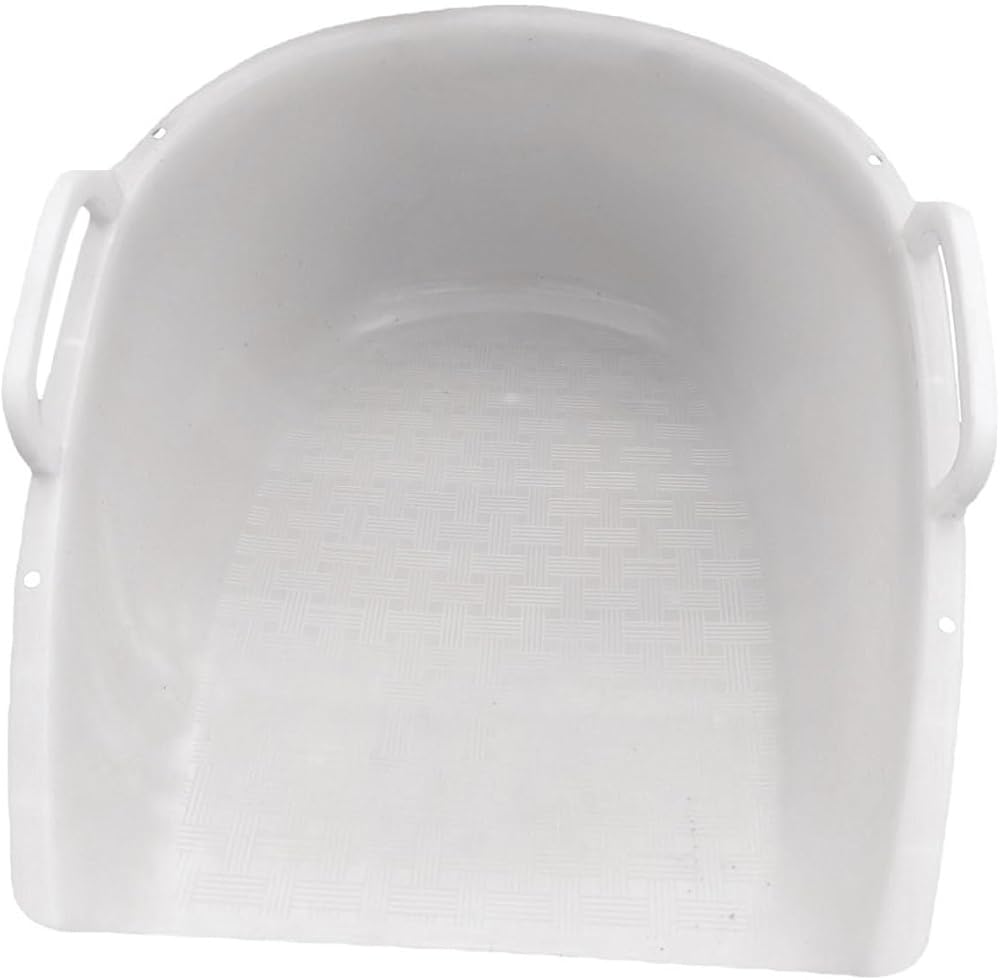 Plastic Dustpan with Handle, Rice Grain Shovel for Barn Cleanup Use — 사진 1