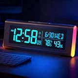 MASHI Alarm Clocks for Bedrooms, 8.54