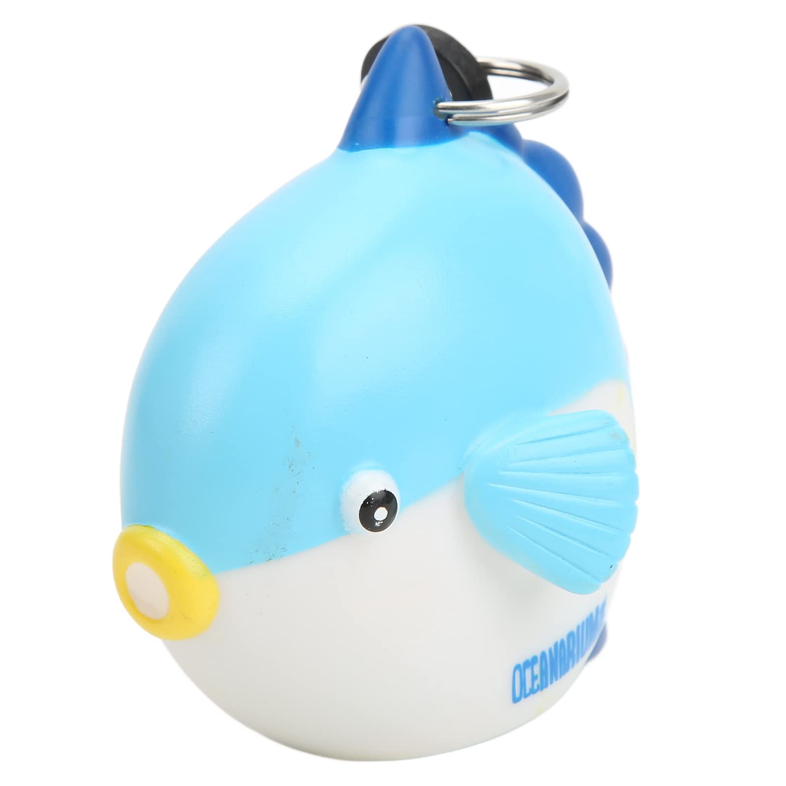 Cartoon Fish Scuba Dive Mouthpiece Cover Holder Cute Diving Regulator Clip Soft Rubber (Mola Sunfish)
