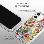MOSNOVO for iPhone 17 Case | Military Grade 6.6ft Drop Tested | Camera Control | Clear with in The Garden Design - Image 4