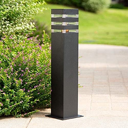 Lanterne étanche aluminium à lumière neutre pour balisage de jardin et de chemin