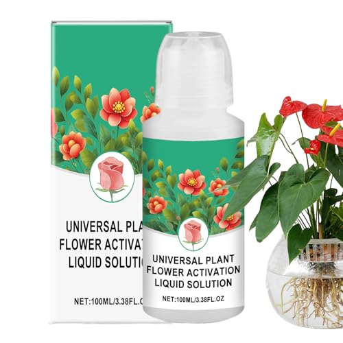 Alimento Para Flores,Abono Líquido 100ml - Suministros De Jardinería Para Césped Hidroponía Y Vitalidad De Macetas Interior Exterior