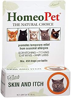 HomeoPet Feline Skin and Itch (Packaging may vary)
