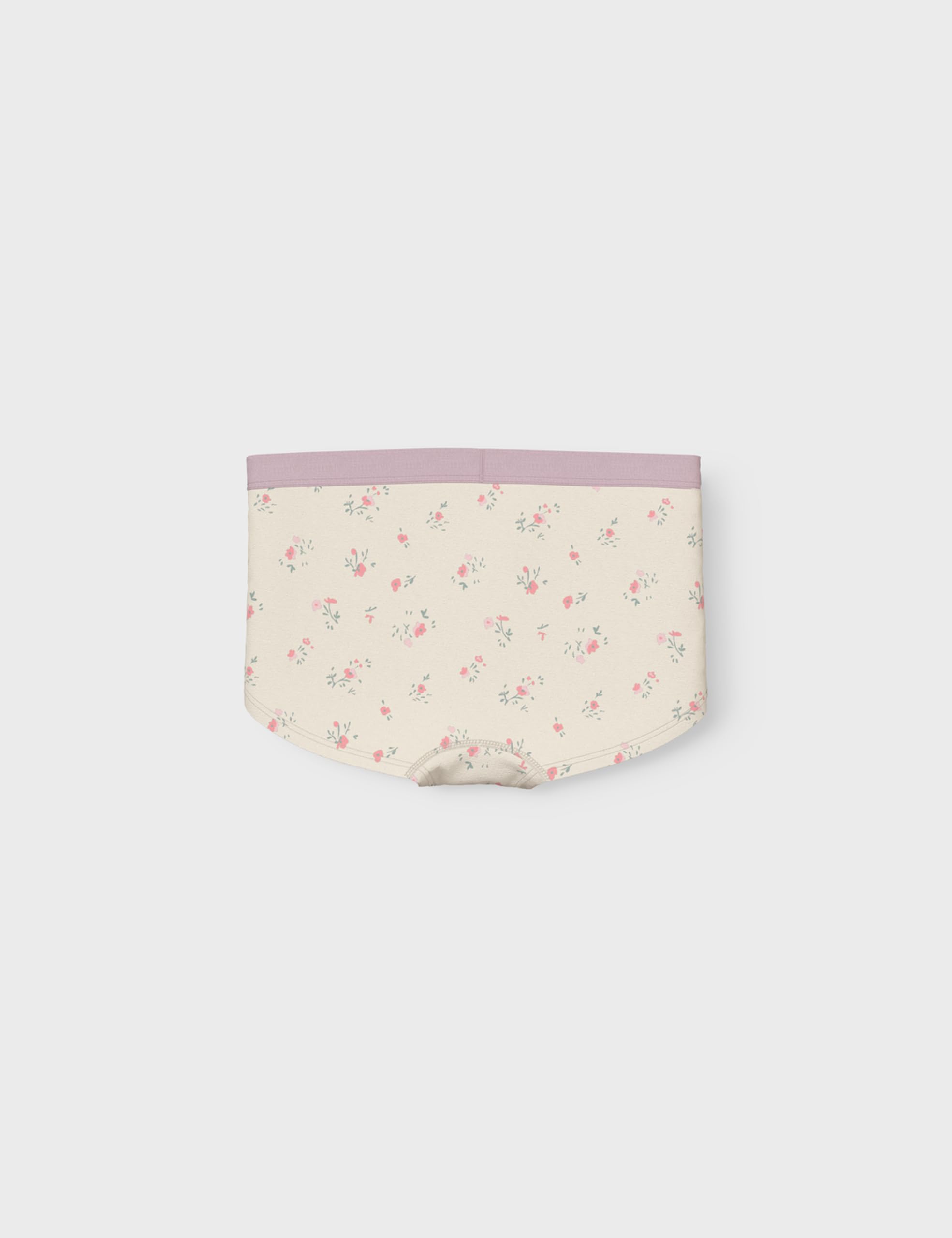 NAME IT Dziewczęca Nkfhipster 3P Flower Noos, Turtledove, Numeric_116, Turtledove, numeric_116