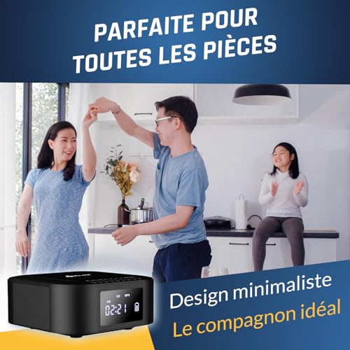 Subwoofer Extra Bass pour le poste radio CD portable KLIM E1 Bluetooth - 7