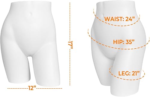 Miniatura 2 de Maniquí femenino sexy de una sola pieza HIPS torso inferior del cuerpo para mostrador de lencería de mujer, soporte de pedestal de exhibición de