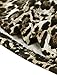uxcell Women's Plus Size Leopard Print Asymmetric Open Front Fashion Cardigan 4X Brown