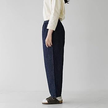 Amazon | [ダントン] テーパードシルエット クロップド丈 デニム