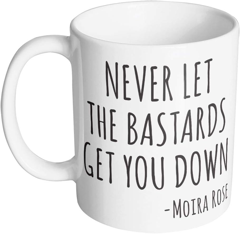 Never Let The Bastards Get You Down 11 oz. Mug