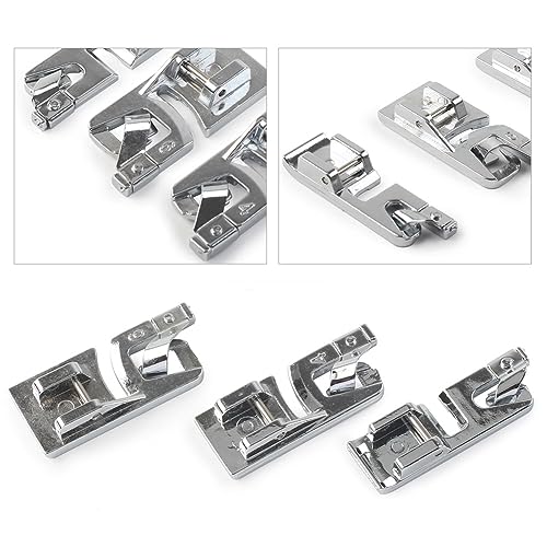 Conjunto de 3 Pies Prensatelas para Máquina de Coser miniatura 3