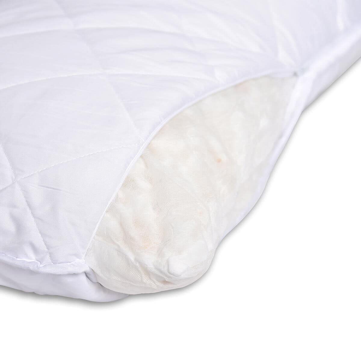 Traumschlaf Seitenschläferkissen – ergonomisches Körperkissen mit Memory-Schaum - formstabil & druckentlastend - Abnehmbarer Bezug, weich & pflegeleicht - 40x140 cm