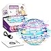 FLYNOVA PRO Mini Drone Enfant, 360°- RGB LED Rotative Intégrée Fly Spinner Fly Orb, Tricolore Flying Ball UFO Jouet Volant pour Enfants Adultes Extérieur Intérieur (Bleu)