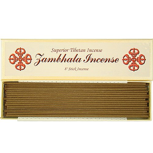 Zambhala Incense - 8" Stick Incense - 100% Natural - A006T