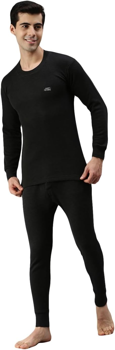Lux Cottswool Men's Cotton Thermal Set