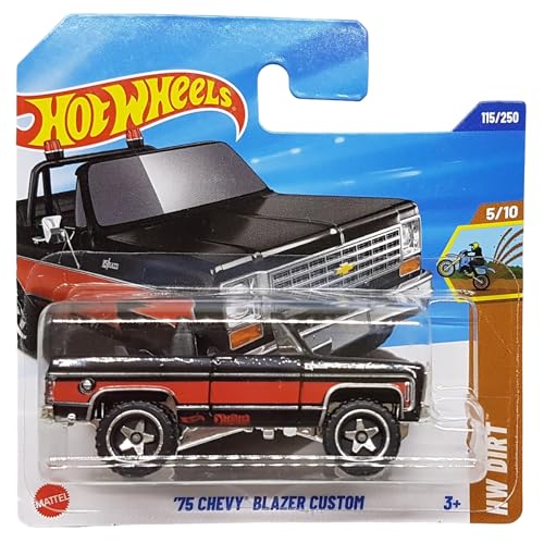 Hot Wheels – ´75 Chevy Blazer Custom – HW Dirt 5/10 – JBB19 – kort – belltech – Mattel 2025-1:64