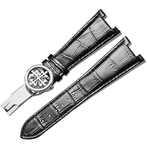 Bracelet cuir anti transpiration 25mm pour résoudre l'usure de votre montre