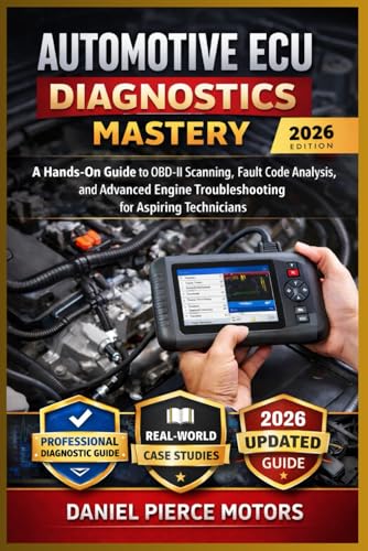 Automotive ECU Diagnostics Mastery: The Complete Hands-On Guide to OBD-II Scanning, Live Data Interpretation, Fault Code Decoding, and Professional Engine Troubleshooting