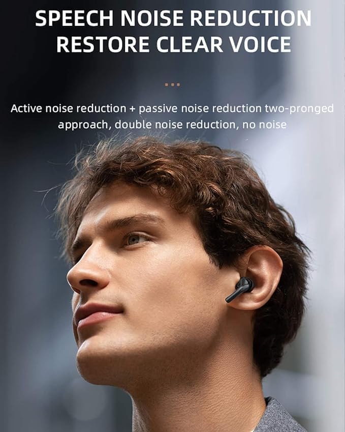Image of iPhonee Headphones (3 Generation) H2 Chip | Wireless Earbuds, Spatial Audio, High-Fidelity Sound,USB-C Charging |USB-C Charging Case,Easy Use for iPhone,Apple Compatible