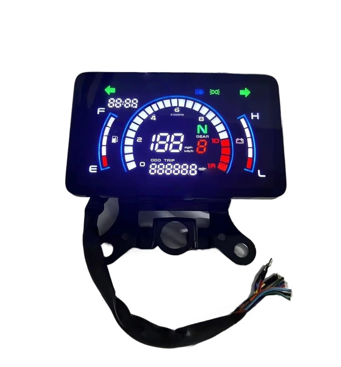 Contachilometri digitale Per SuperGato CG150 250 Per CM125 Per ITALIKA RC250 Cruscotto Moto Tachimetro Digitale Gruppo