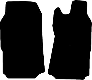 Carsio Carpet Car Mats For Ford Transit Van 2010 2014 Tailored Fit Floor Mat Complete Accessory Black Custom Fitted - All Weather, Anti-Slip Backing & Black Trim