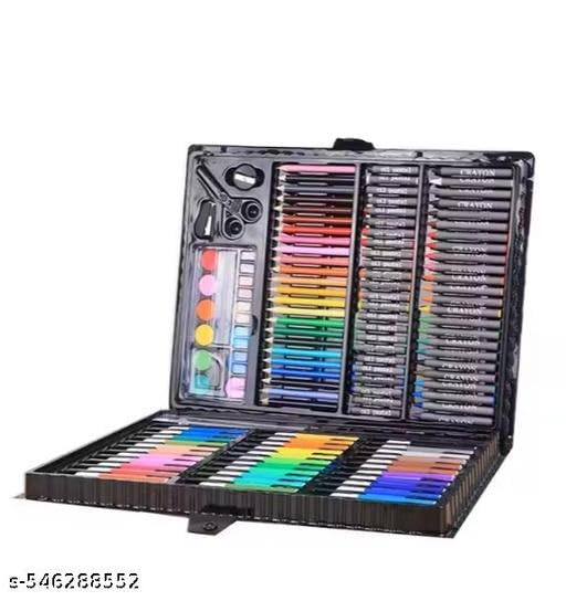 KENYS Children Drawing Set 150 Pieces Water Colorr Pen Crayon Oil Pastel Painting Drawing Tool Art Stationery Set, Colorr Pencil, Best Great Gift for Kids (150) 3