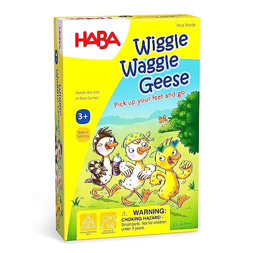 HABA Wiggle Waggle Geese juego cooperativo para niños 3+ miniatura 1