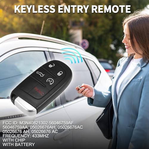 Télécommande sans clé cassée ? Solution 433 MHz pour Dodge Charger