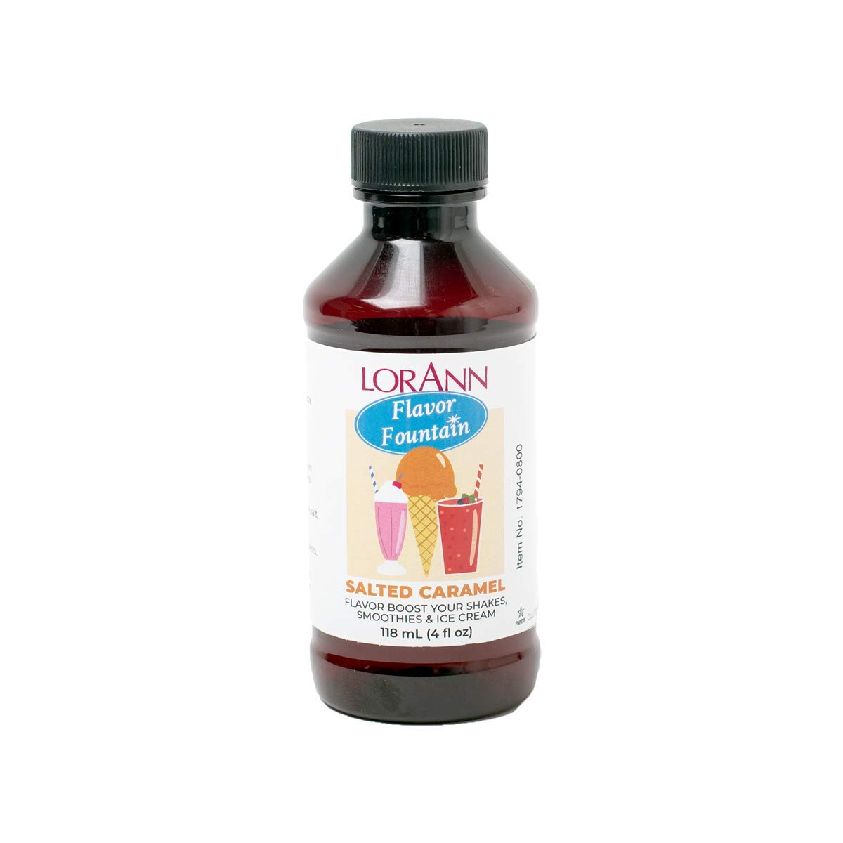 LorAnn Oils Flavor Fountain 4oz-Salted Caramel -17940800