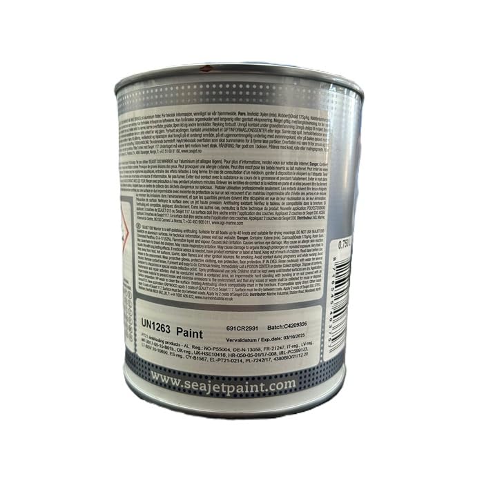 Seajet 030 Warrior 2,5 LT Antivegetativa Autolevigante Universale Barca