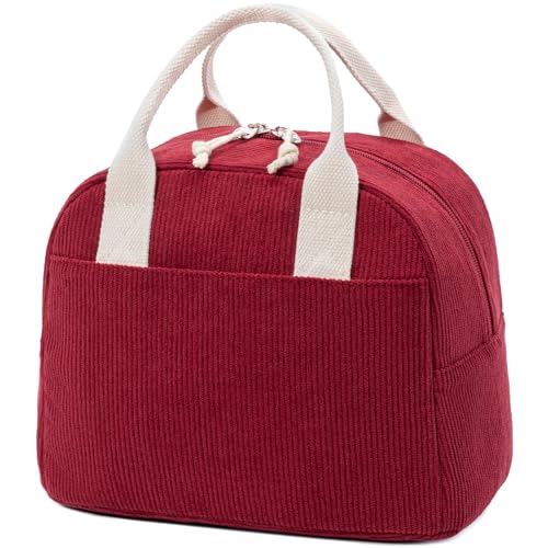 Image of LOVELYWIND Lunch Box for Women Cute Lunch Bags for Women Lunch Tote Bags Reusable Insulated Lunch Box Large Capacity Reusable Insulated Cooler for Work or Travel Gifts or Beach