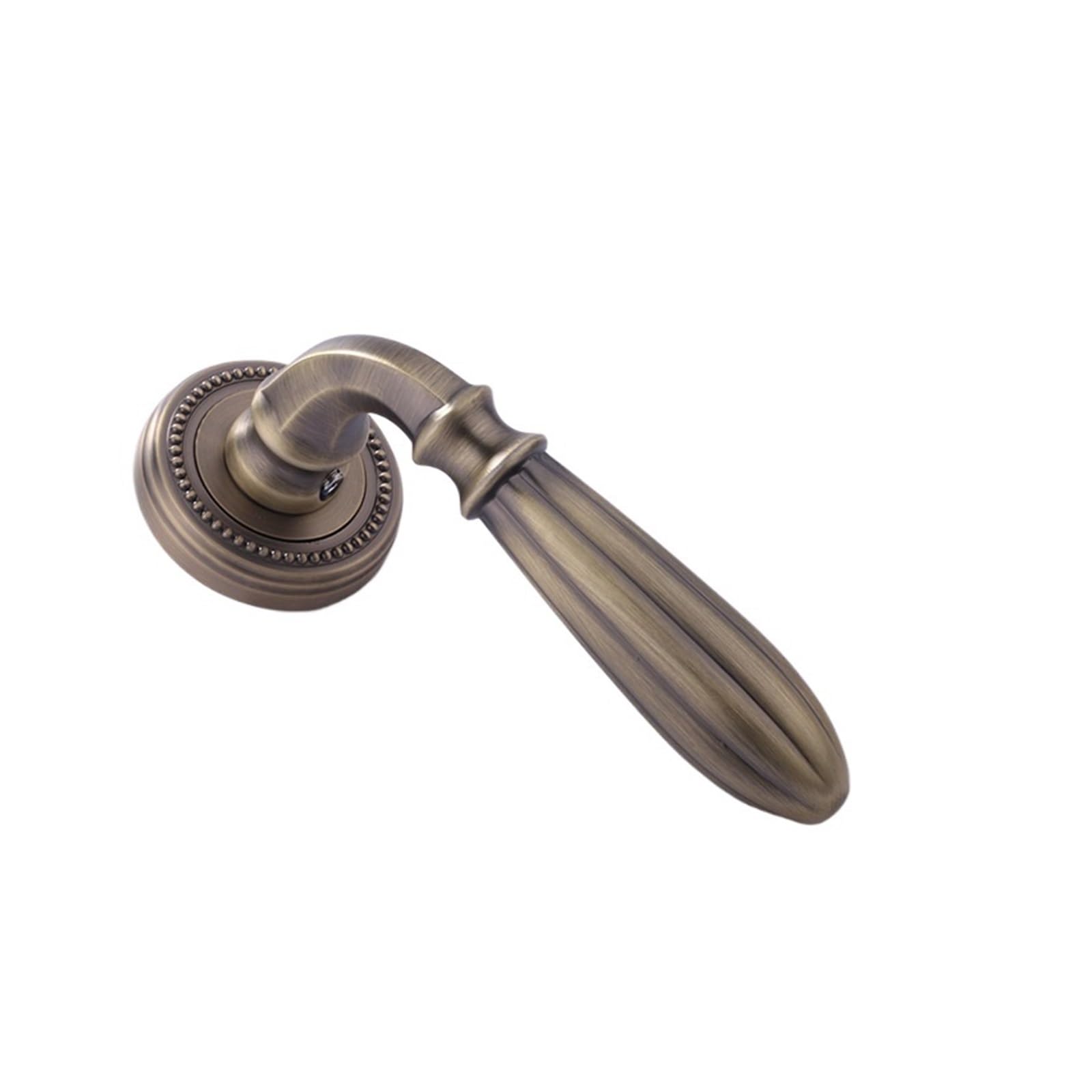 NYRXRYTCA American zinc Alloy Indoor Silent Door Lock Bedroom Wooden Door Handle Household Magnetic Door Split Lock(D15 S318 Bronze Silent)