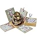 Carillon per bambini Diy Music Box Music Box Anime Cincillà Micro Paesaggio Music Box House Piccolo luce di notte ornamenti regalo di Natale Music Box Carillon ( Color : Castle in the Sky )