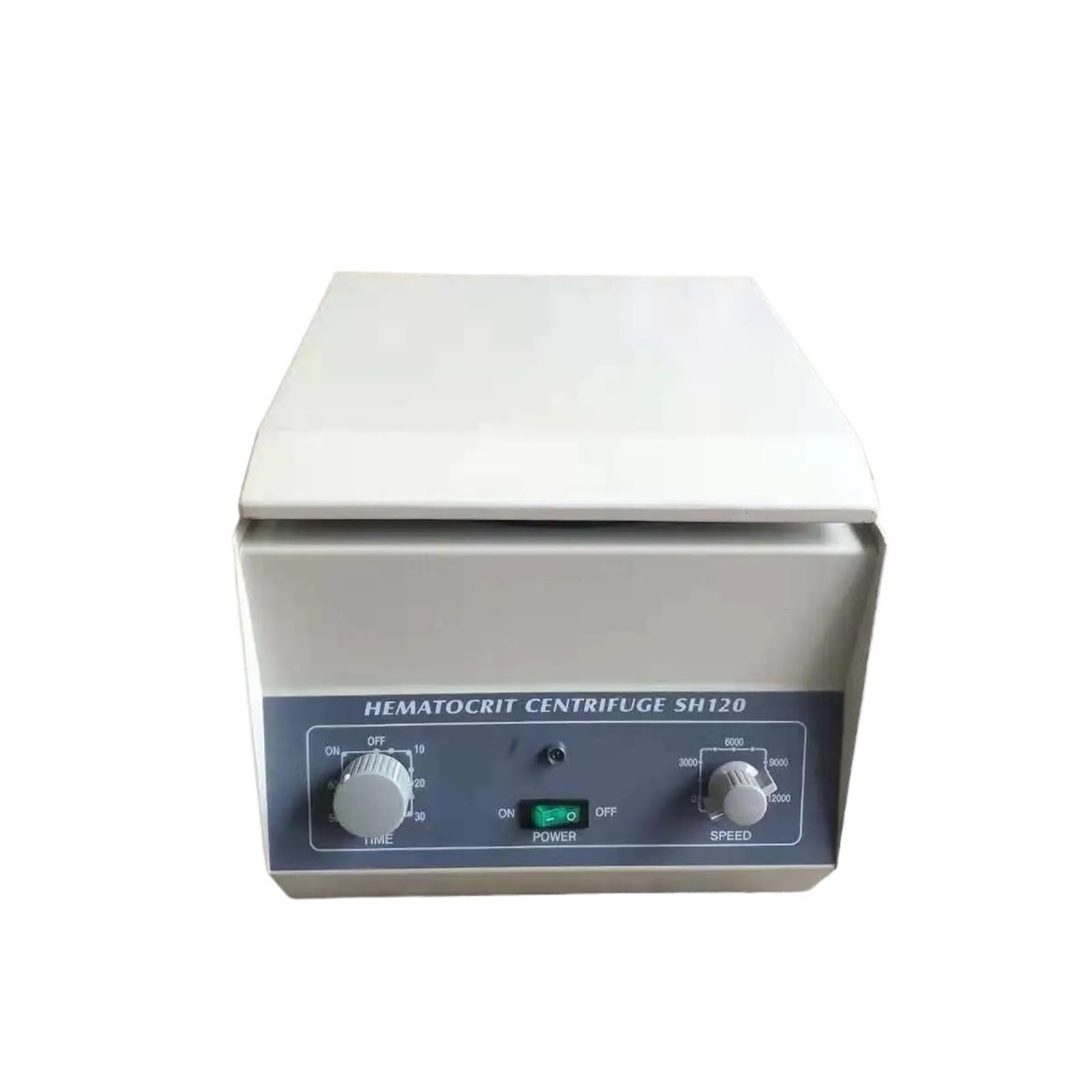 Centrífuga de mesa, Centrifugadora Electrónica De Hematocrito En Sangre Sobremesa 12000rpm, Tubo Capilar 1,5x75mm For Uso Médico Y Laboratorio SH120