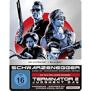 Terminator 2 – Limited 30th Anniversary – Steelbook Edition (4K Ultra HD+3D Blu-ray+Blu-ray)