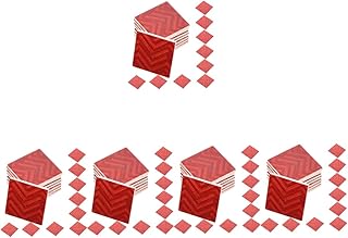 SAFIGLE 90 Pçs Piso De Casa De Bonecas Móveis Em Miniatura Decoração De Madeira Acabamento Em Carpete Mini Piso De Madeira Simulação Piso Xadrez Piso De Casa De Bonecas Adesivo Para Piso