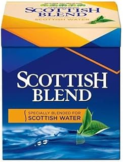 Scottish Blend Loose Leaf Black Tea 80 Pyramid Bags, Specially Blended Loose Tea for Scottish Waters, Rainforest Alliance Certified, Free-Flow Tea Bags for Fresh, Clear Tastesh Blend Tea 80 Tea Bags