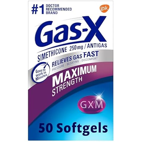 Gas-X Maximum Strength Gas Relief Softgels - 50 Count Cover