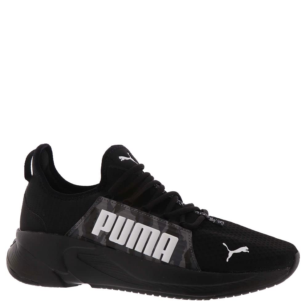 PUMA Softride Premier Slipon Camo Sneaker Mens Slip On 12 DM US Blackwhite