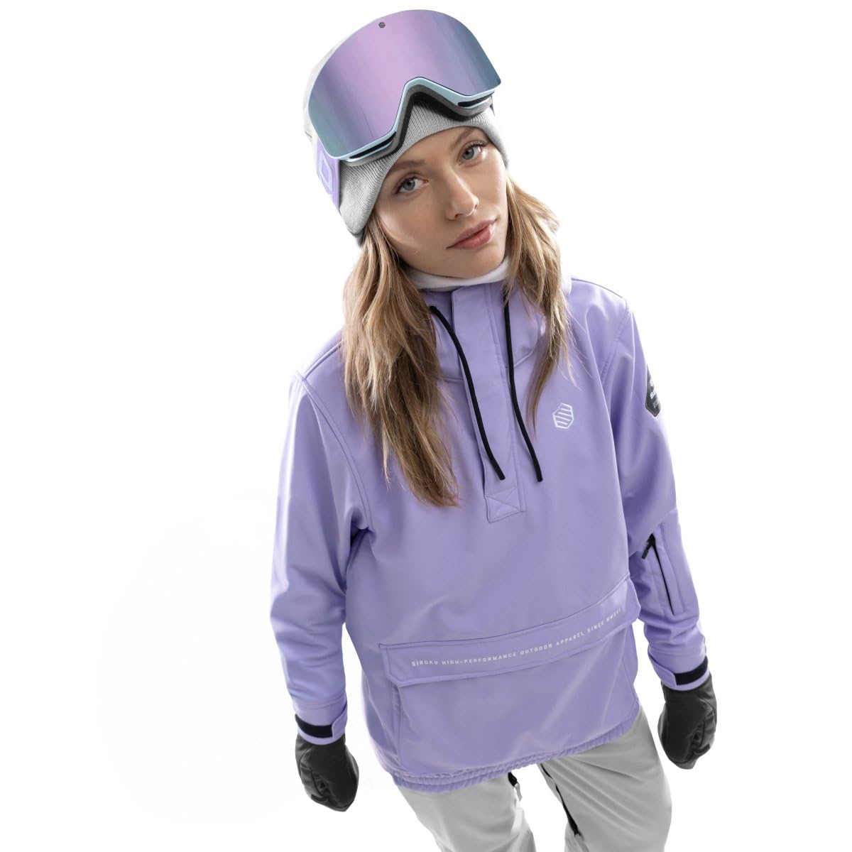 SIROKO Chaqueta para snowboard/esquí esquí y nieve W3-W Halti Morado