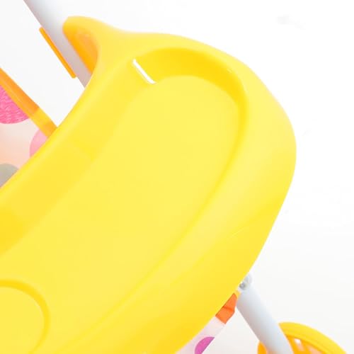 Miniatura 3 de MERRYHAPY Cochecito de muñeca compacto y ligero para juego de roles realista, accesorio fácil de transportar y almacenar cumpleaños Navidad
