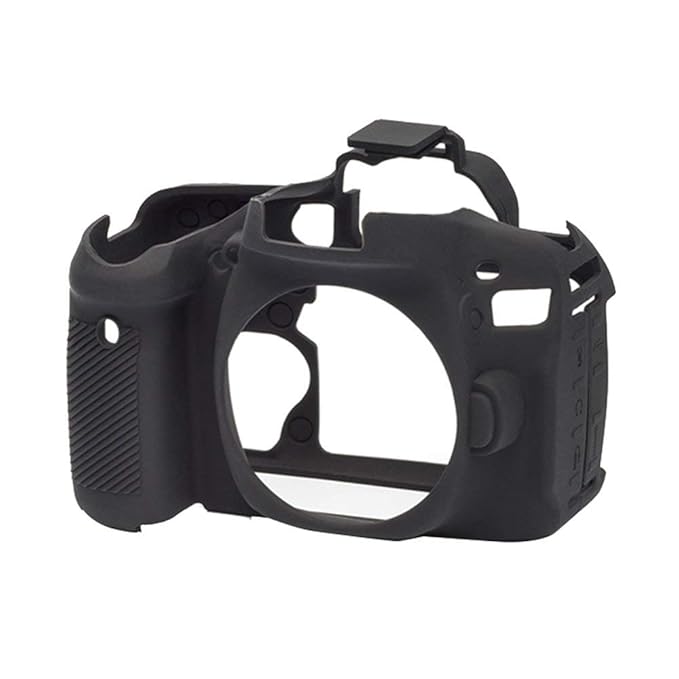 Protective Silicon Camera Cover/ Camera Case for Canon 80d Black