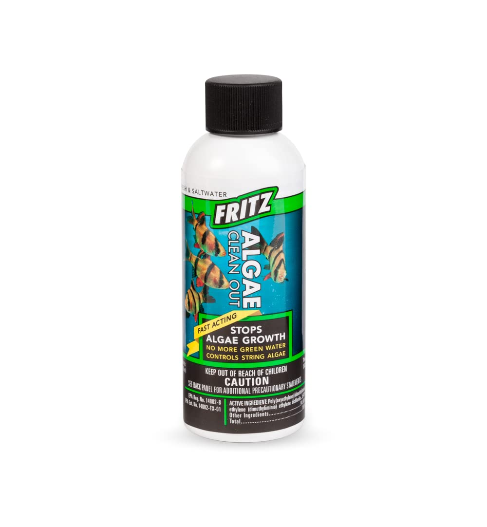 Fritz Aquatics Algae Clean Out | Size: 118ml (4oz) | Algae Remover for Aquarium | Indian Fish Monsters (IFM)